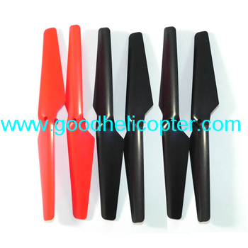 Wltoys V323 Skywalker UFO parts Blades (2pcs red + 4pcs black)